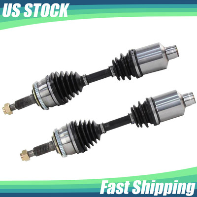 For Daewoo Lanos Auto Trans 1.5L 1.6L 1999-2002 Front Pair CV Axle Joint Shaft