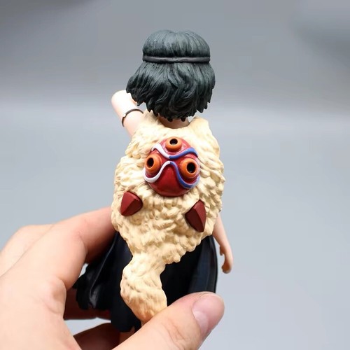 Ghibli Princess Mononoke Anime Figures Mononoke San 19cm Action Figurine Cute - Bild 8 von 9