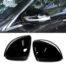 Painted Gloss Piano Black Side Mirror Overlay Cover Fits 16-20 X253 GLC300