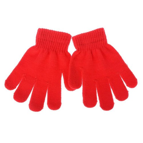 1x Magic Gloves Kids Boys Girls Children Winter Warm Stretch Black + Colours - Picture 4 of 7