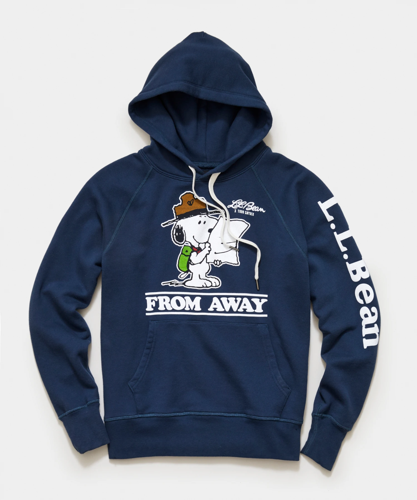 ll bean peanuts sweatshirt