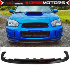 Fits 04-05 Subaru Impreza Wrx V-limited Sti Style Front Bumper Lip Splitter - Pp Fits 04-05 Subaru Impreza Wrx V-limited Sti Style Front Bumper Lip Splitter - Pp