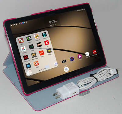 Samsung Galaxy Tab Pro 12.2  Custom OS 10 ROOT Case Keyboard Media Center Bundle