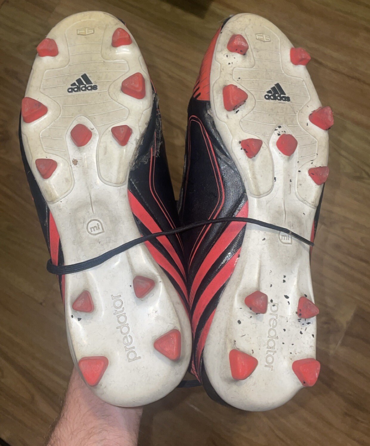 Adidas Predator LZ Football Boots Size UK 9 eBay