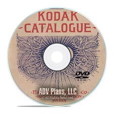 Eastman Kodak Camera History, Vintage Literature, Catalogs, Books, DVD E64