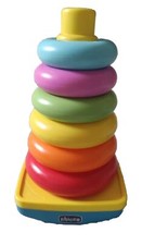 CHICCO RINGTURM PÄDAGOGISCHES SPIEL STAPELBAR KINDER - SCHAUKEL 🧩