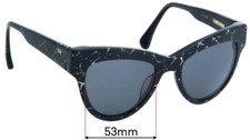 SFx Replacement Sunglass Lenses fits AM Eyewear St Tropez - 52mm Wide