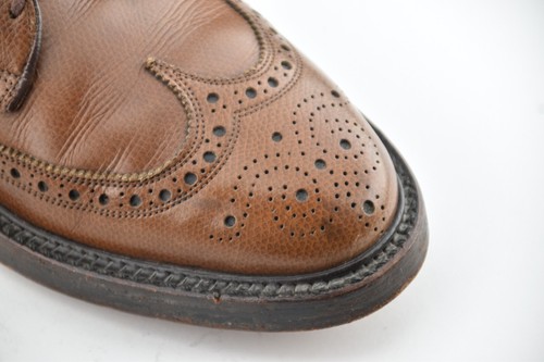 RARE JOHN MCHALE MADE IN CANADA | FLORSHEIM 8D BROWN LONGWING SHOES 93602 - Picture 13 of 20