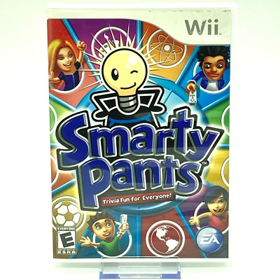 Smarty Pants (2007)  Nintendo Wii Game  With Manual  Tested