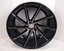 Vossen Vvs Cvt Gloss Black Wheel Wsilver 20 X 10.5 5x114.3 Bolt Pattern Left