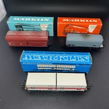 Marklin High Capacity Goods Car, Tanker Car And Container Car Original Boxes