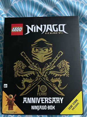 Lego Ninjago Legacy 10 Years Anniversary Ninjago Box BNWT
