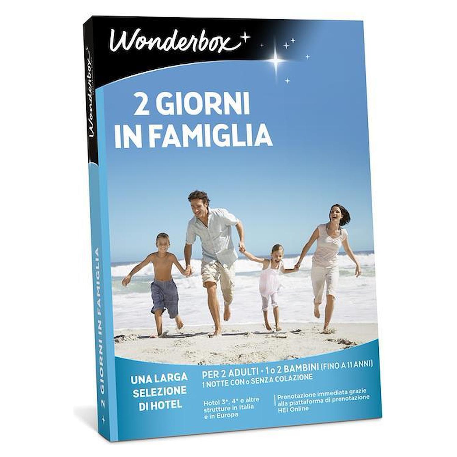 Cofanetto Regalo Wonderbox 2 giorni in Famiglia
