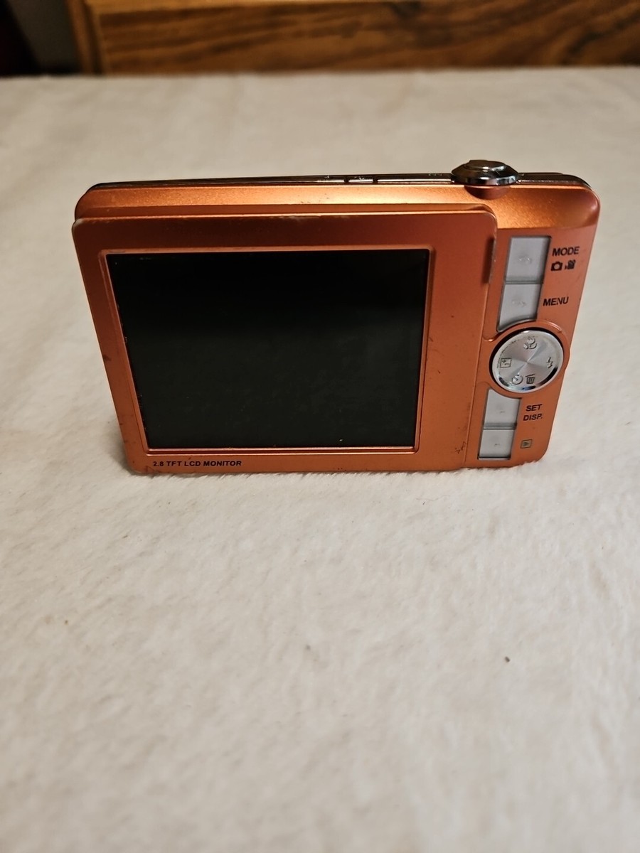 SANYO VPC-T850 8.1 MP Zoom Digital Camera With Battery UNTESTED