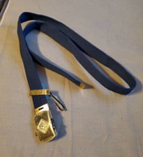 Official Cub Scout BSA Belt 81393 M/L Up to 39" Waist Solid Brass Buckle NWT