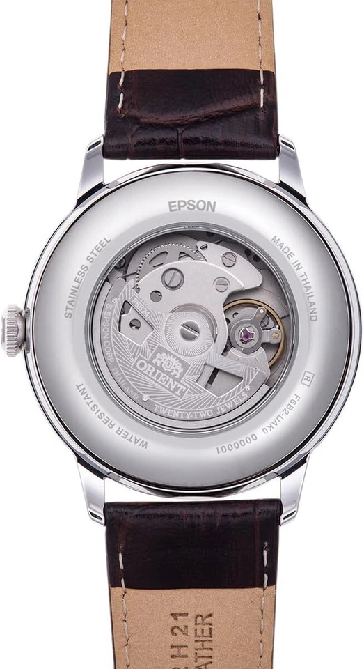 Reloj Automático Hombre Orient Bambino SUN & MOON RN-AK0803Y Nuevo en Caja Foto 3 de 3