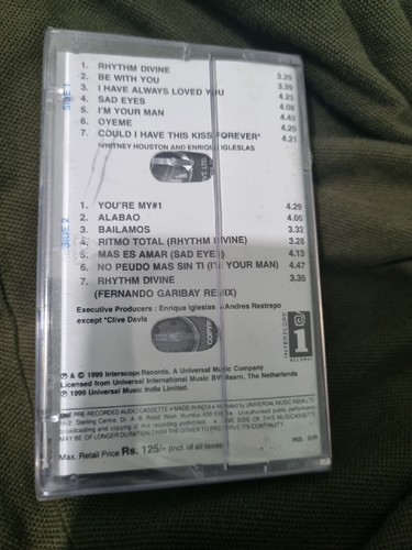 Enrique Iglesias Enrique Audio Cassette INDIA MINT SEALED - Picture 3 of 3