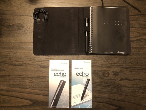 Livescribe Echo Pulse Smartpen 4GB Sprachrekorder Stift & Notebook, defektes Display - Bild 3 von 3