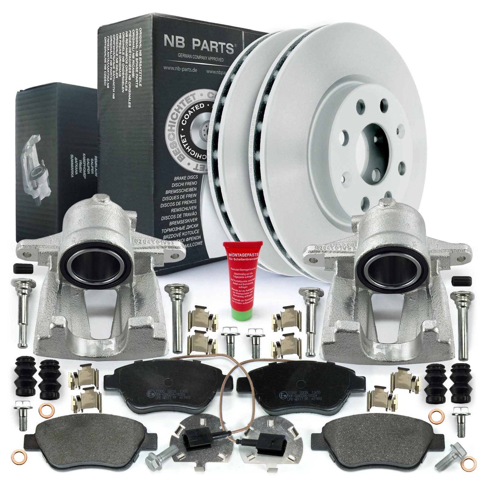 Calibrador Pastillas Freno Discos de Juego Delantero para Fiat Grande Evo 199