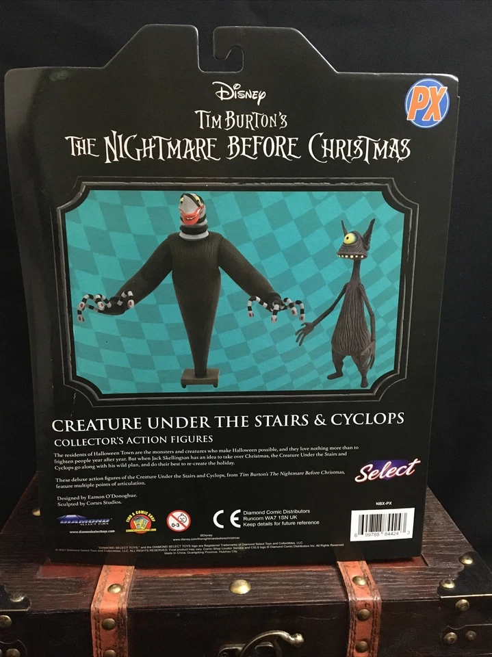 PESADILLA ANTES DE NAVIDAD SELECCIONA PX CRIATURA BAJO LAS ESCALERAS FIGURA DIAMANTE Foto 4 de 4