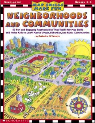 Map Skills Made Fun: Neighborhoods And Communities - Paperback - GOOD