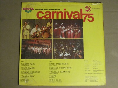 BYRON LEE AND THE DRAGONAIRES CARNIVAL 75 LP DYNAMIC SOUNDS D7 335