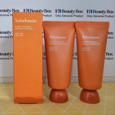 Sulwhasoo Clarifying Mask 35ml x 2EA Peel Off Pack Vitalizing Radiance Mask NEW