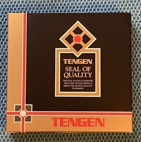 Rolling Thunder NES Tengen Black Cartridge Manual Cardboard Sleeve Box Intact