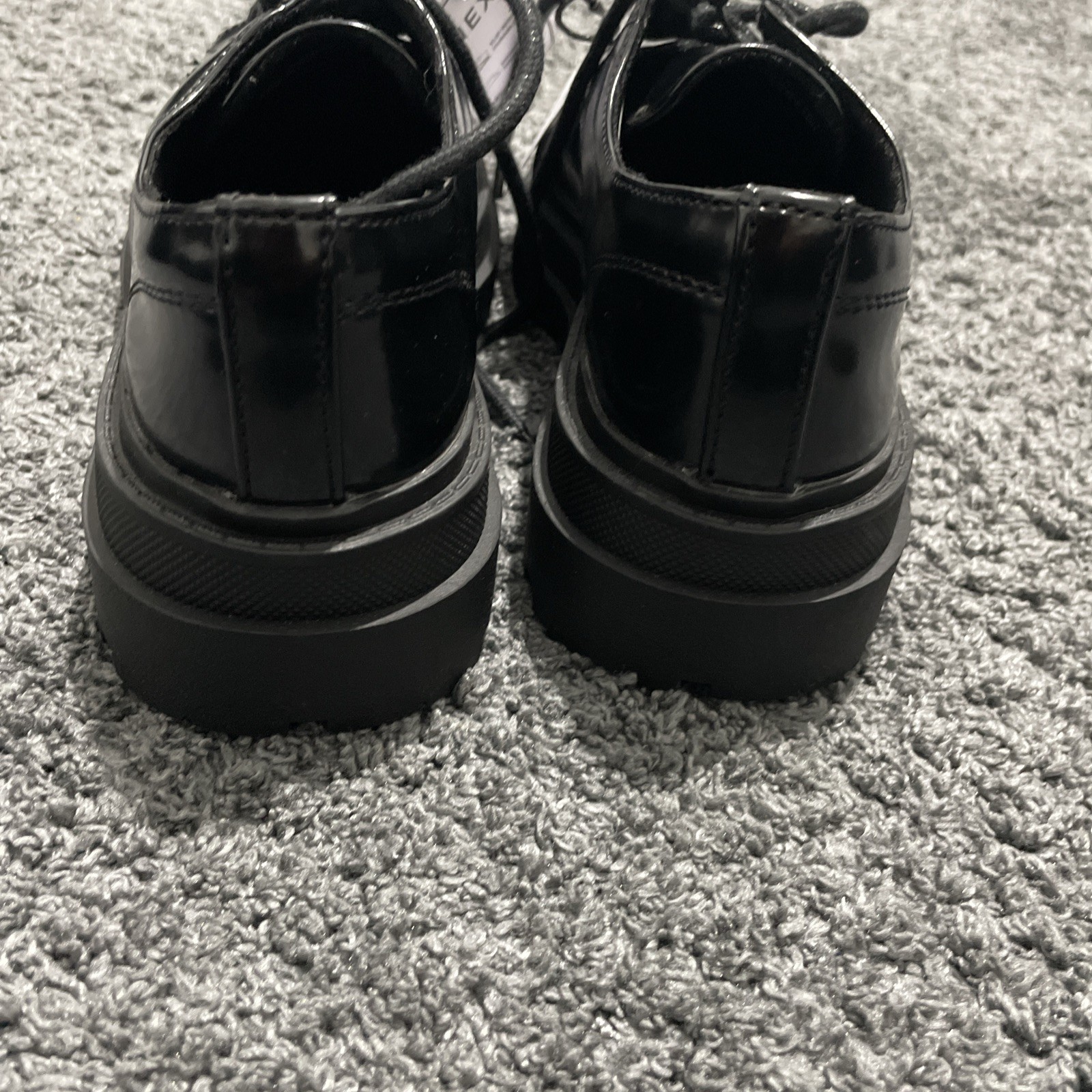Next Kids Girls School Shoes Black Size Uk2 Scuff Resistant Brand New image 7