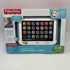 Fisher Price Laugh and Learn Smart Stages Tablet, Ages 12-36mo, NEW