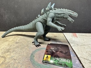 Sofubi Godzilla 2004 Clear Green - Bandai HMV Exclusive, Avec étiquette, Kaiju