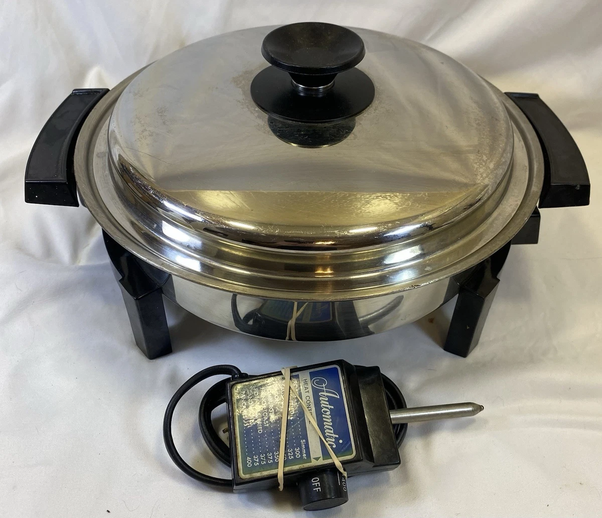 【希少・新品】West Bend 電気スキレット アメリカ製 ビンテージ West Bend Electric Skillets for sale | eBay
