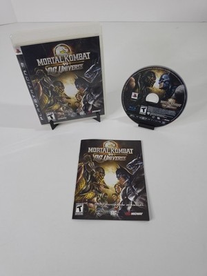 Mortal Kombat vs. DC Universe (PS3) - CIB Black Label - Near Mint Disc & Manual