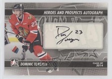 2013-14 ITG Heroes and Prospects Auto Dominic Turgeon #A-DT Auto 3y4