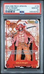 Gol D. Roger (Alternate Art) OP09-118 Emperors in the New World Secret Rare Foil