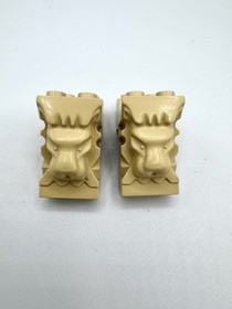 LEGO Harry Potter Lionhead Tan Brick ref 30274 /set 4709 4733 6095 6098 6094