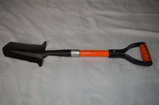 METAL DETECTING SHOVEL ~ LIL' DIGGER ~ 28" HEAVY DUTY DOUBLE SERRATED SHOVEL**