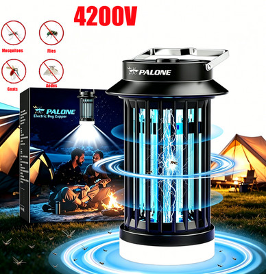 Bug Zapper Mosquito Zapper Rechargeble Waterproof Electronic Outdoor , Indoor, e