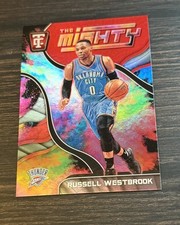 2017-18 Panini Totally Certified The Mighty Russell Westbrook #4 OKC Thunder