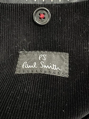 Vintage PS Paul Smith Gents Mens Black Velvet Blazer Jacket Sz 40/50 image 3