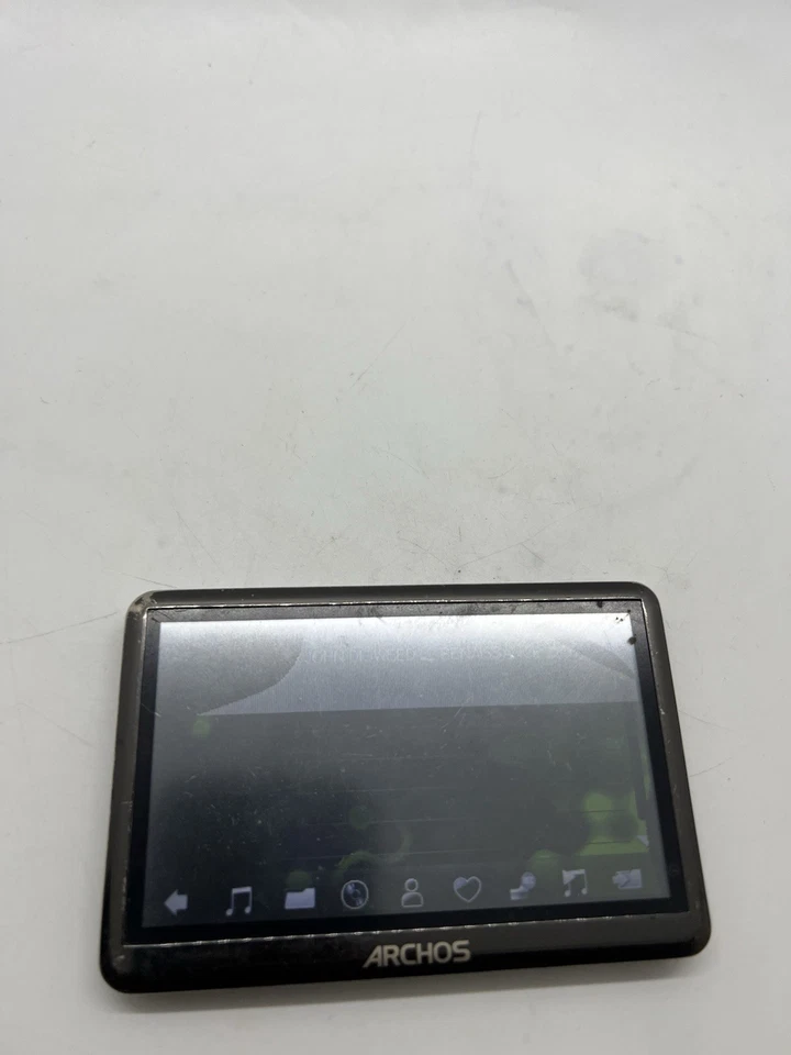 Archos 43 Vision 8GB Tablet Video Media Player w Micro SD Working LCD Damage - Image 3 of 4