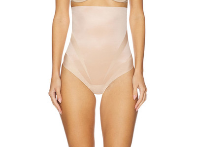 Spanx Super Sculp Total Transform High-Waisted Brief Beige Size M 10558R NWOT