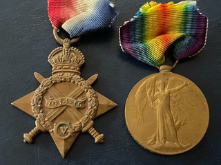 1914 15 Star & Victory Medal 4 2047 Pte A Gregg Northumberland Fus £4.99 Start