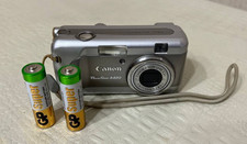 Canon PowerShot A420 Digital Compact Camera 4.0MP 3.2x Optical Zoom Silver