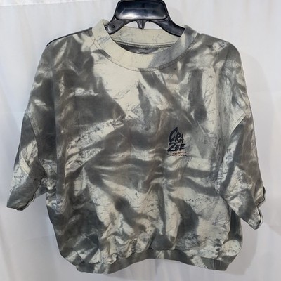 Vintage 90s Crazee California Sports Wear Muscle Gym Short Sleeve Shirt XL