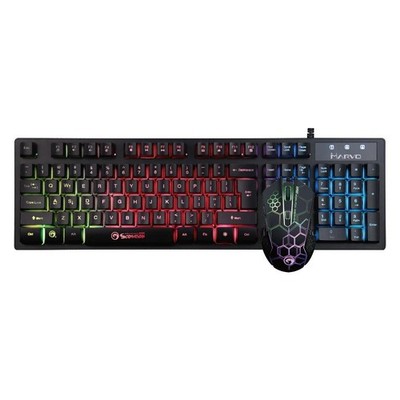 Marvo - KM409 - Maus-Tastatur-Kombo - Kabelgebunden - PC - - Neu & OVP
