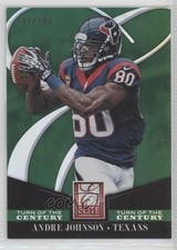 2014 Panini Elite Turn of the Century 147/199 Andre Johnson #39 HOF 2i2
