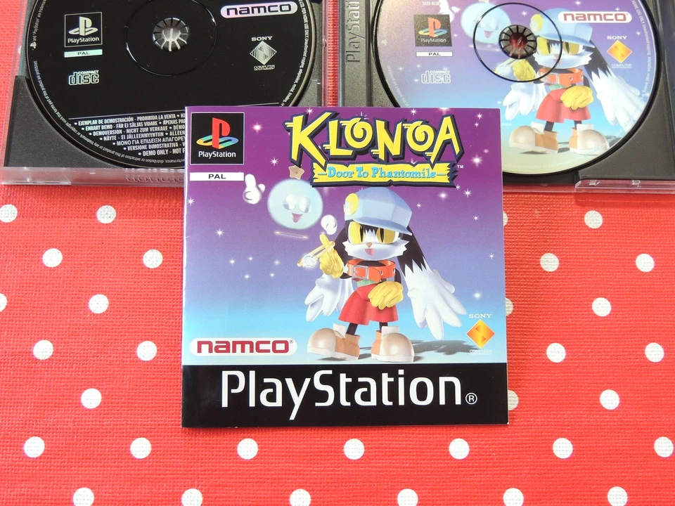 Klonoa: Door to Phantomile Playstation 1 PS1 PSX OVP Anl Demo - ohne Backcover - Bild 4 von 4