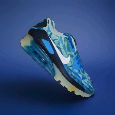 NIKE AIR MAX 90 ICE BARELY BLUE MENS RUNNING SHOES MENS SIZE