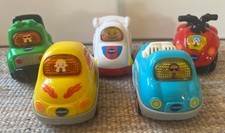 VTech Go Go Smart Wheels Interactive Vehicles Lot of 5 Lights Sounds Tested